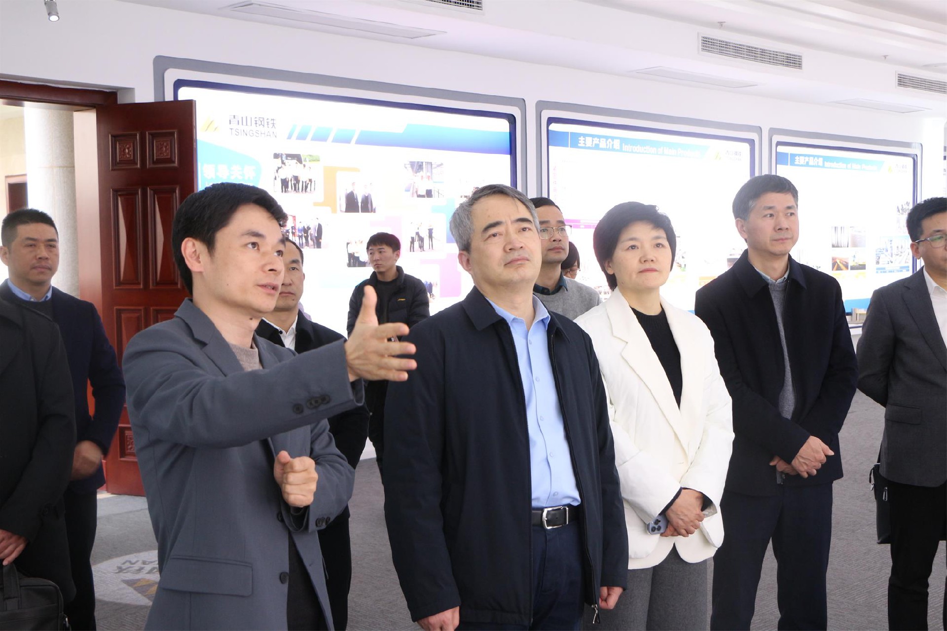 浙江省统计局局长吴胜丰莅临91香蕉视频指导工作